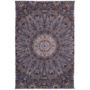 Grey Sunburst Tapestry by Sunshine Joy